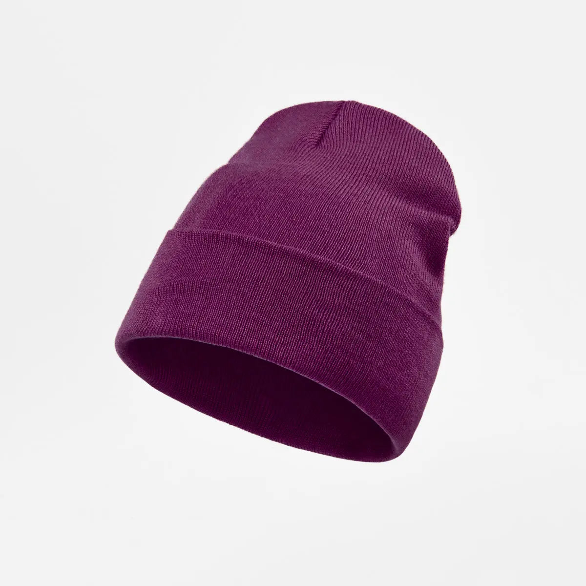 Blank Wool Blend Cuffed Beanie Wholesale - 1149