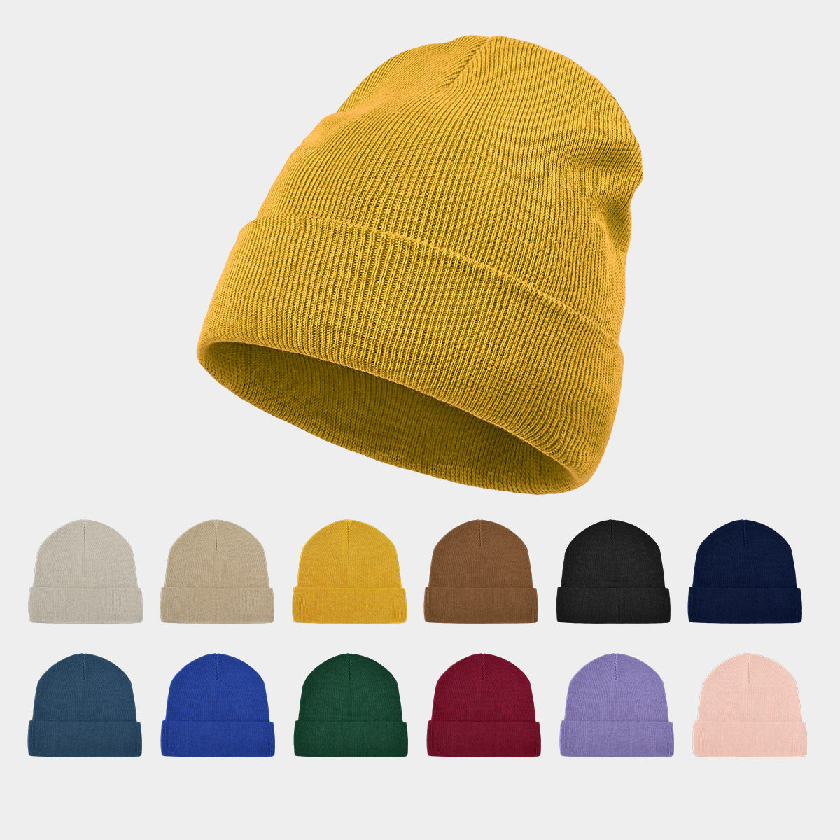 Blank 100% Organic Cotton Kids Beanie Wholesale - 1202 foremosthat