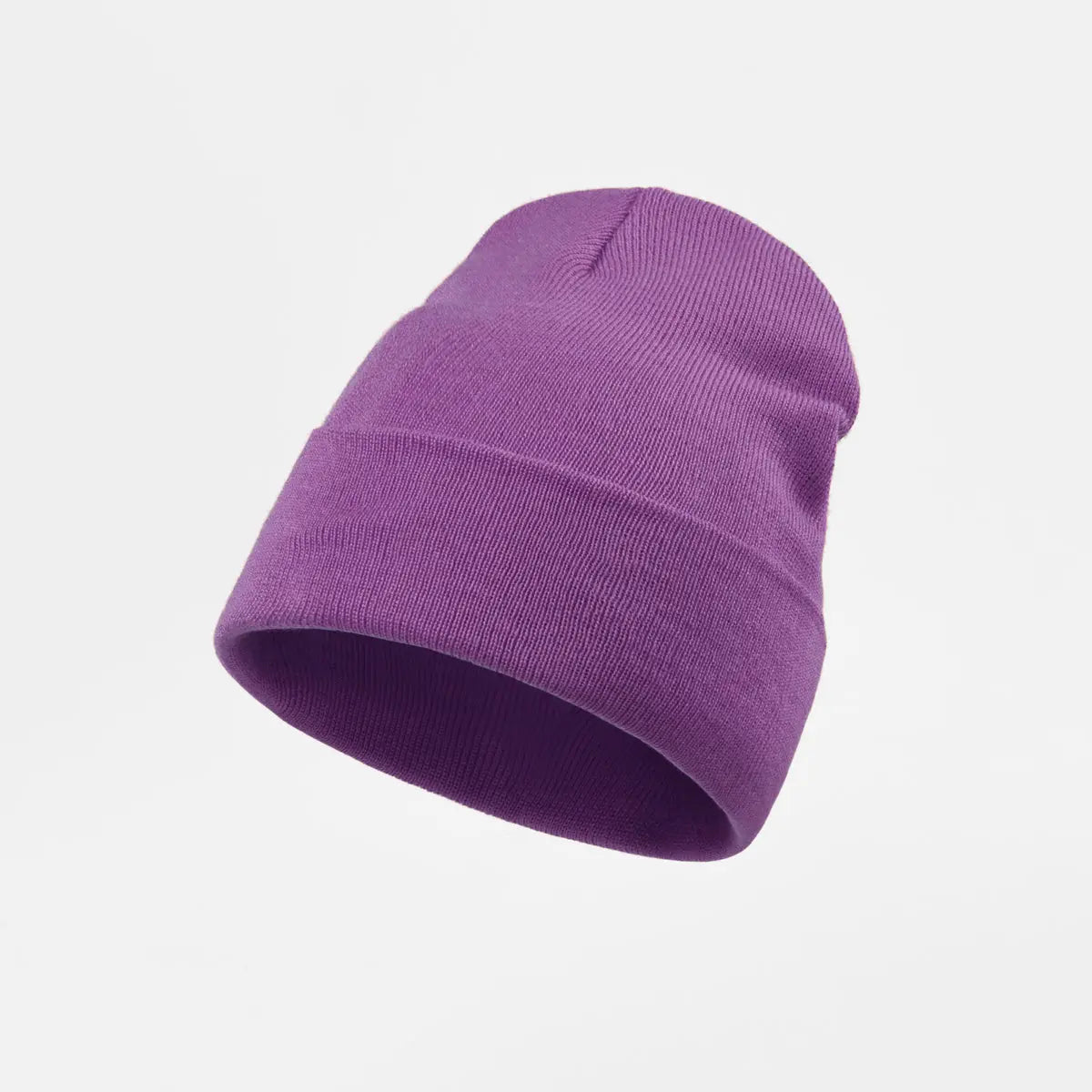 Blank Wool Blend Cuffed Beanie Wholesale - 1149