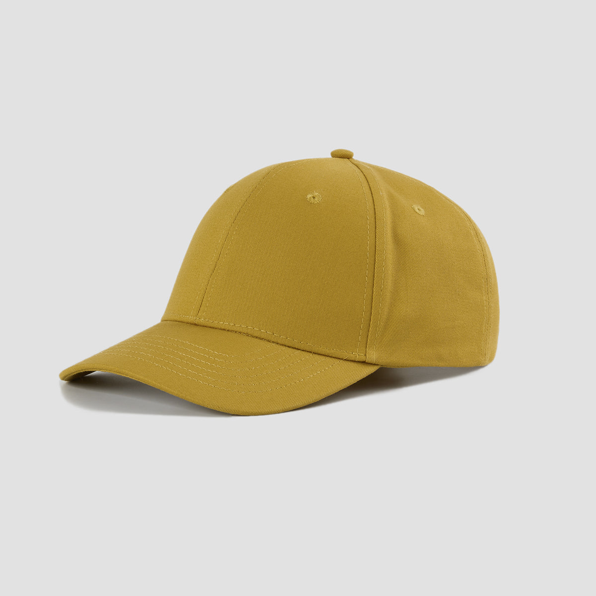 Blank 6 Panel Mid Profile Structured Baseball Cap Wholesale - 6166 Foremost Hat-Wholesale & Custom Hats