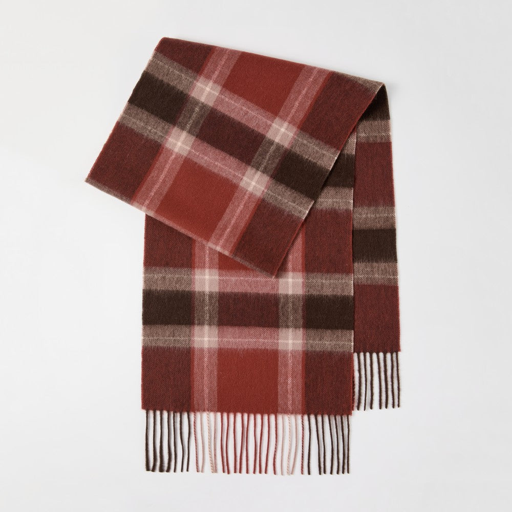 Blank 100% Sheep Wool Plaid Scarf Wholesale Foremost Hat-Wholesale & Custom Hats