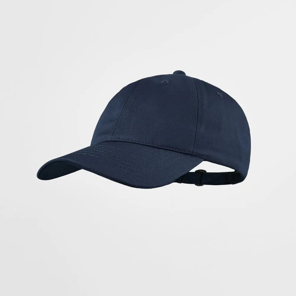 Blank 6 Panel Classic Cotton Dad Hat - 6120 (38 Colors) Navy Foremost Hat