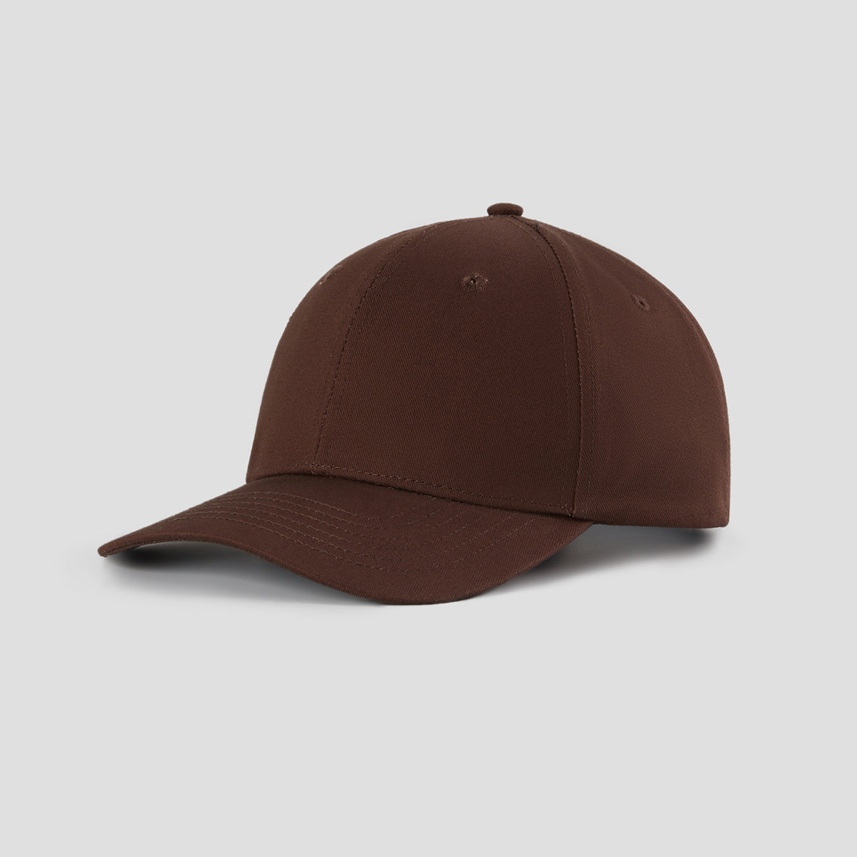 Blank 6 Panel Mid Profile Structured Baseball Cap Wholesale - 6166 Foremost Hat-Wholesale & Custom Hats