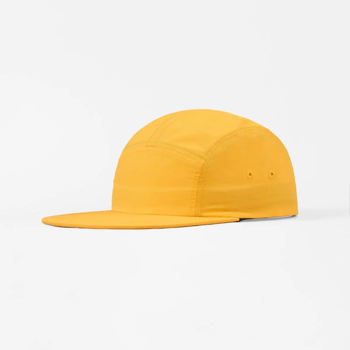 Blank 5 Panel Nylon Camper Hat - 6016 Yellow Foremost Hat