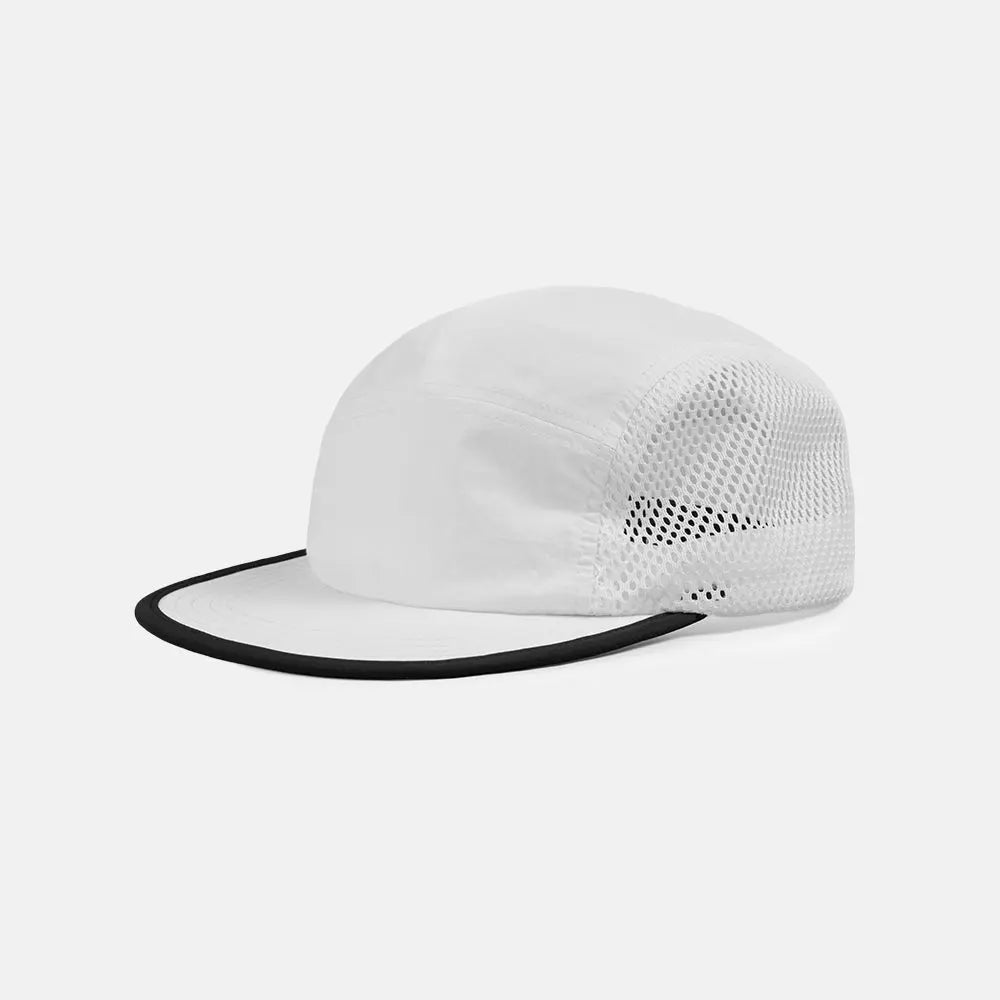 Blank 5 Panel Water Repellent Mesh Camper Hat - 5209 foremosthat
