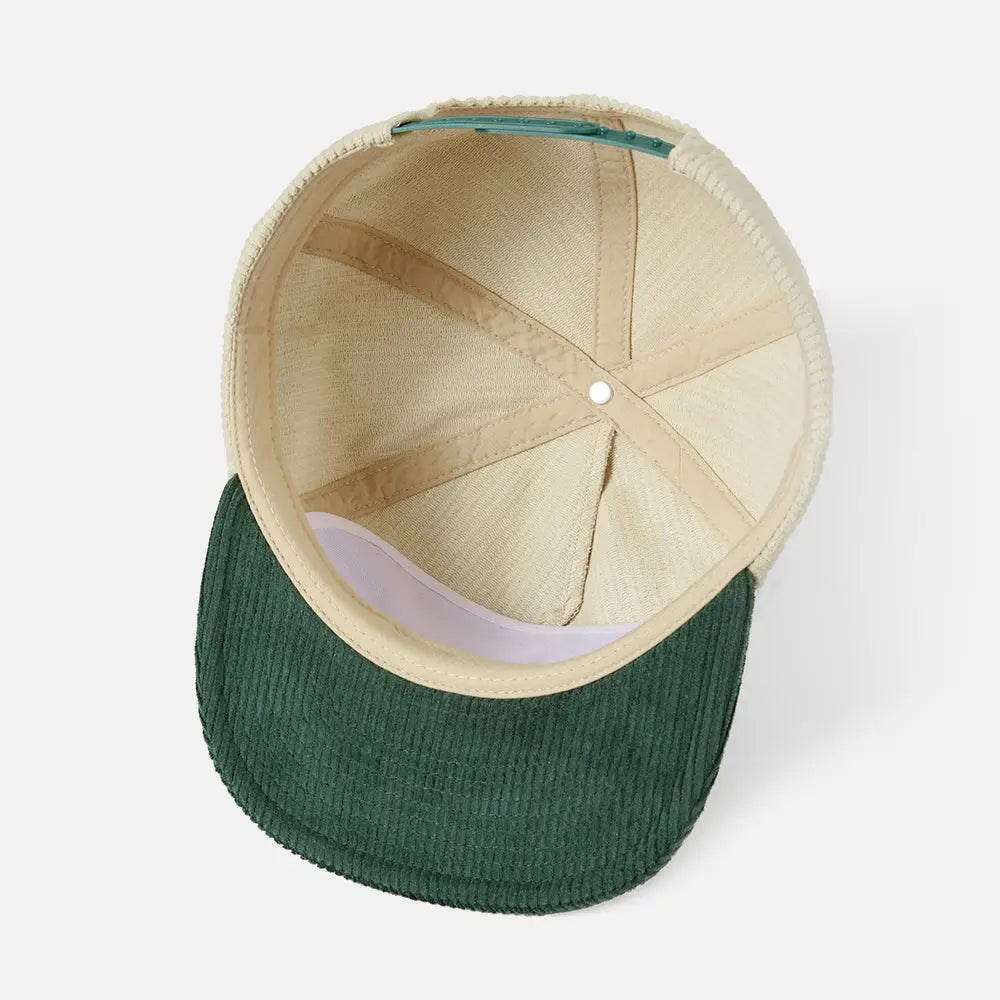 Blank 5 Panel Corduroy Snapback Hats - 5123 foremosthat