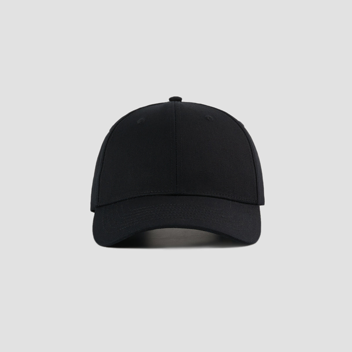 Blank 6 Panel Mid Profile Structured Baseball Cap Wholesale - 6166 Foremost Hat-Wholesale & Custom Hats