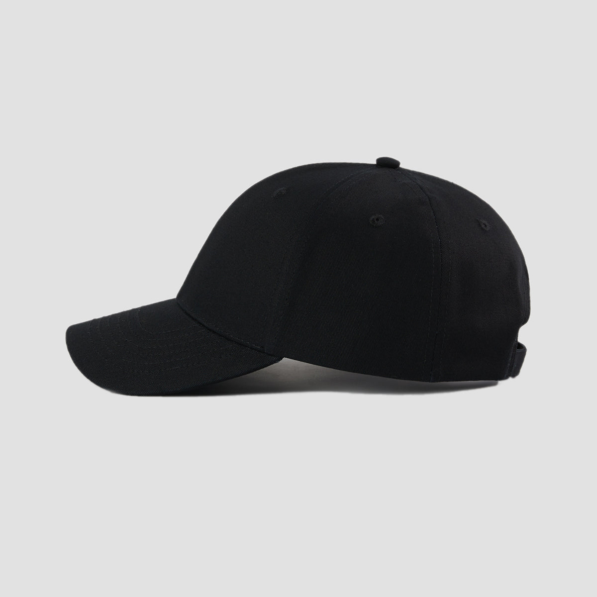Blank 6 Panel Mid Profile Structured Baseball Cap Wholesale - 6166 Foremost Hat-Wholesale & Custom Hats