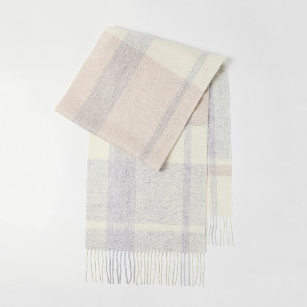 Blank 100% Sheep Wool Plaid Scarf Wholesale Foremost Hat-Wholesale & Custom Hats
