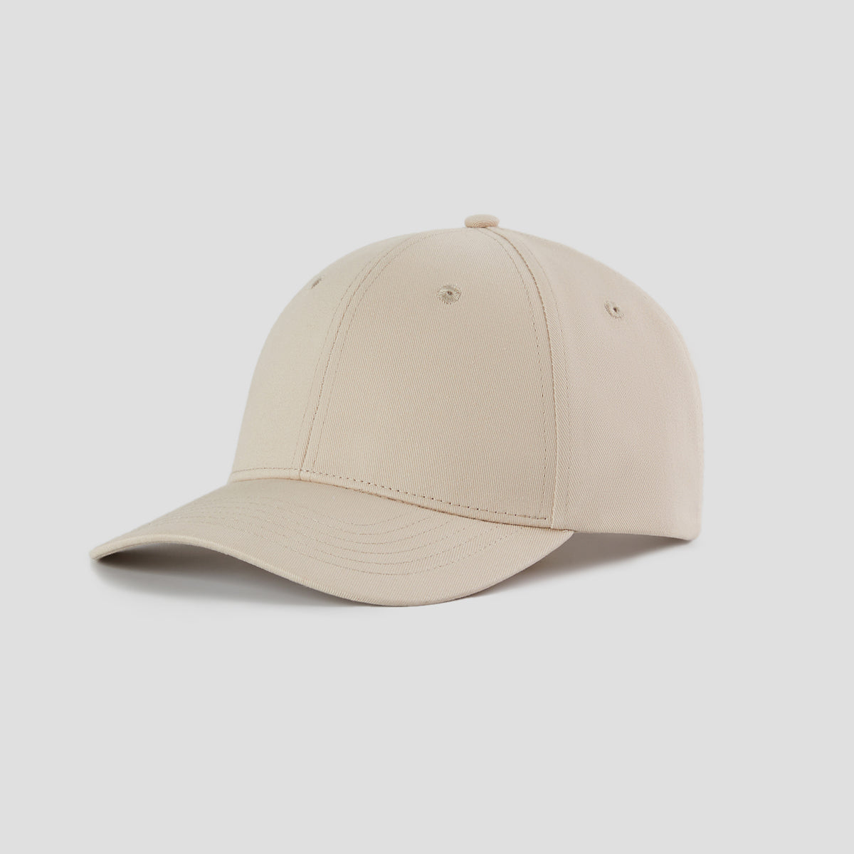Blank 6 Panel Mid Profile Structured Baseball Cap Wholesale - 6166 Foremost Hat-Wholesale & Custom Hats