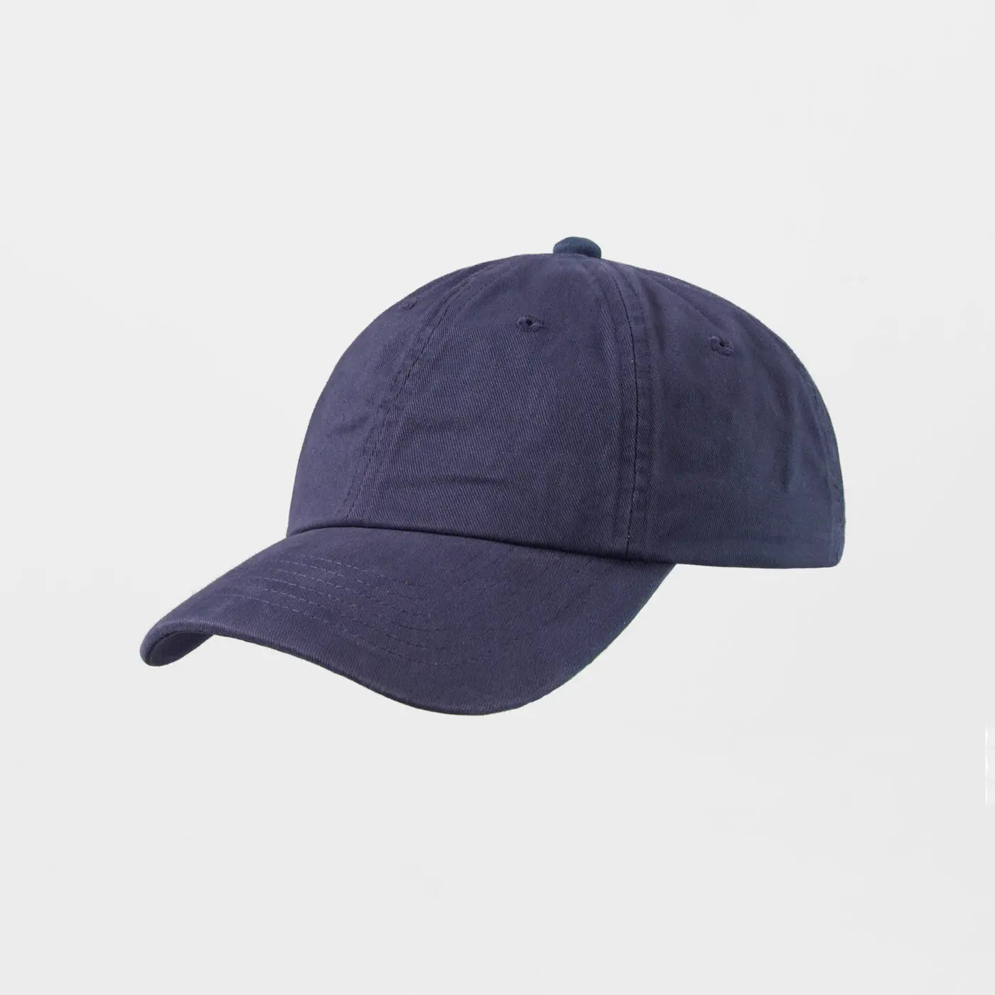 Blank Unstructured Cotton Sanded Dad Hat - 6019 D.Purple Foremost Hat