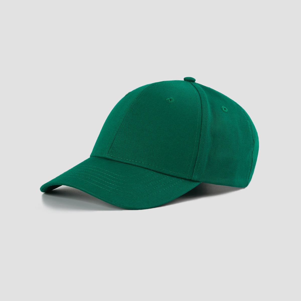 Blank 6 Panel Mid Profile Structured Baseball Cap Wholesale - 6166 Foremost Hat-Wholesale & Custom Hats