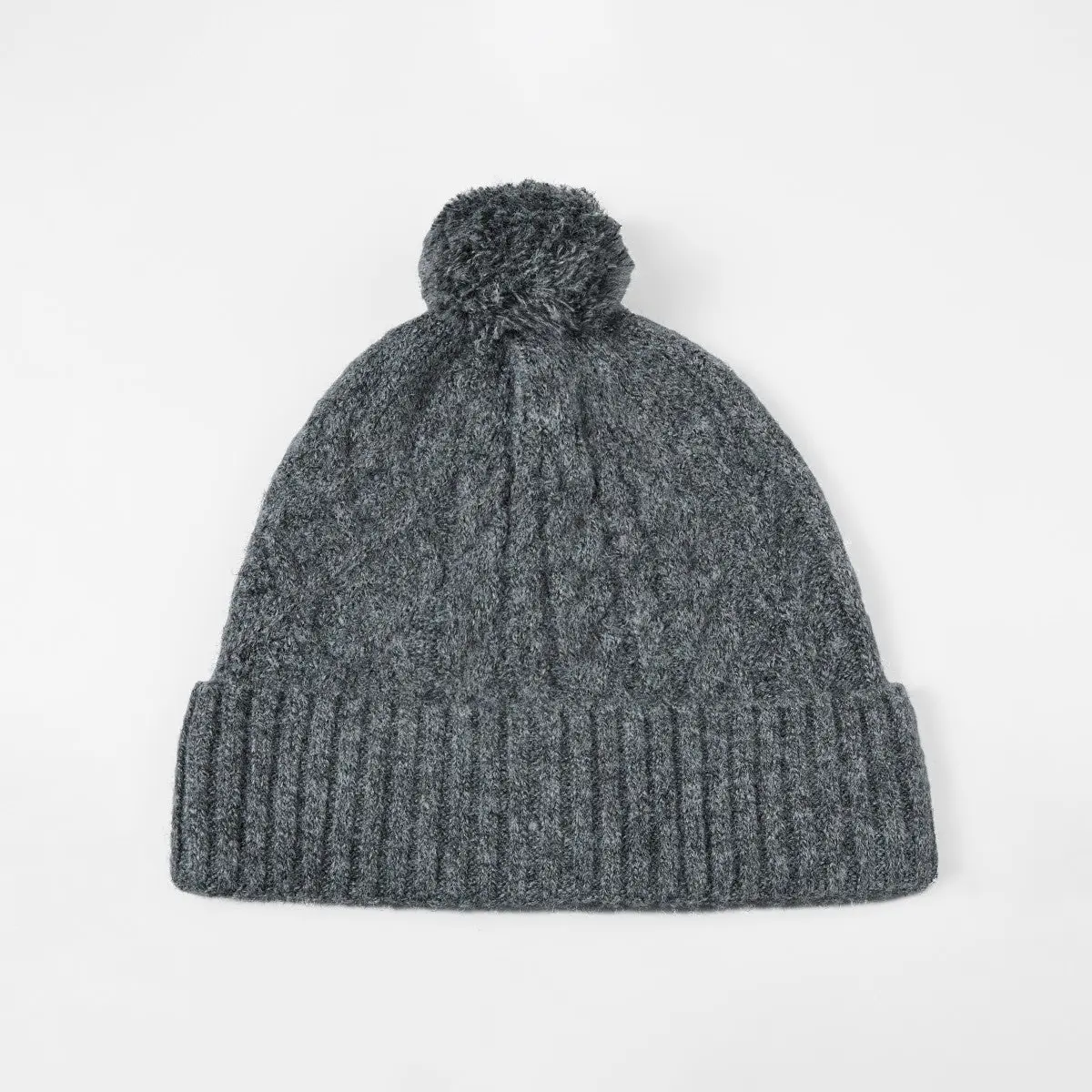 Blank Recycled Polyester Knitted Bobble Hat Wholesale - 1335 Foremost Hat-Wholesale & Custom Hats