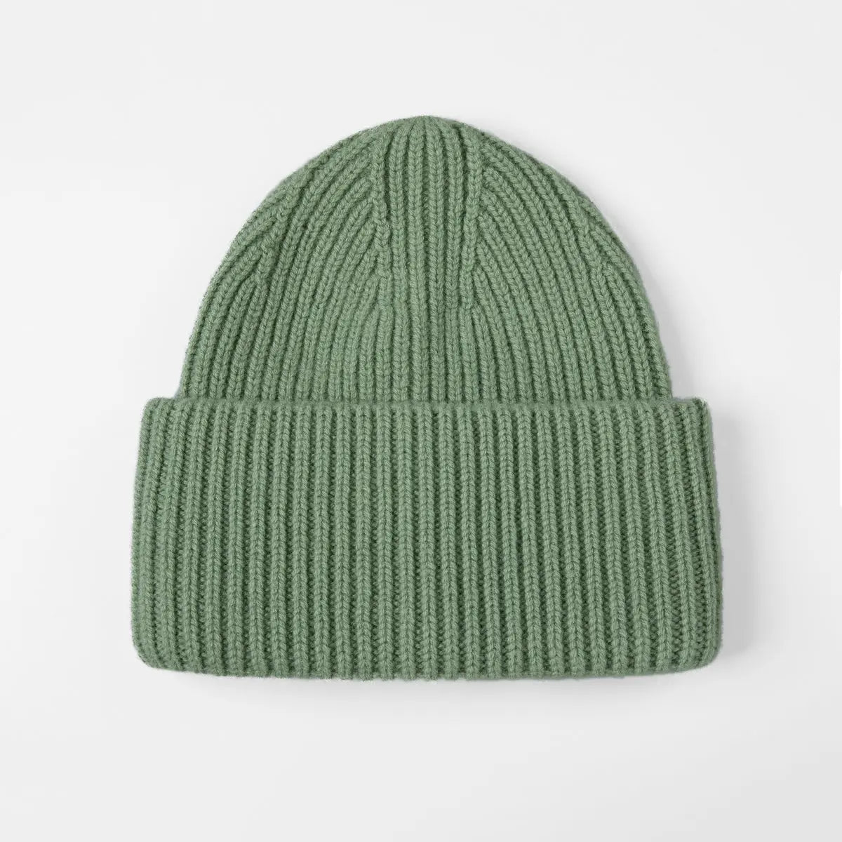 Blank High-Cuffed 100% Merino Wool Beanie Wholesale - 1338 Foremost Hat-Wholesale & Custom Hats