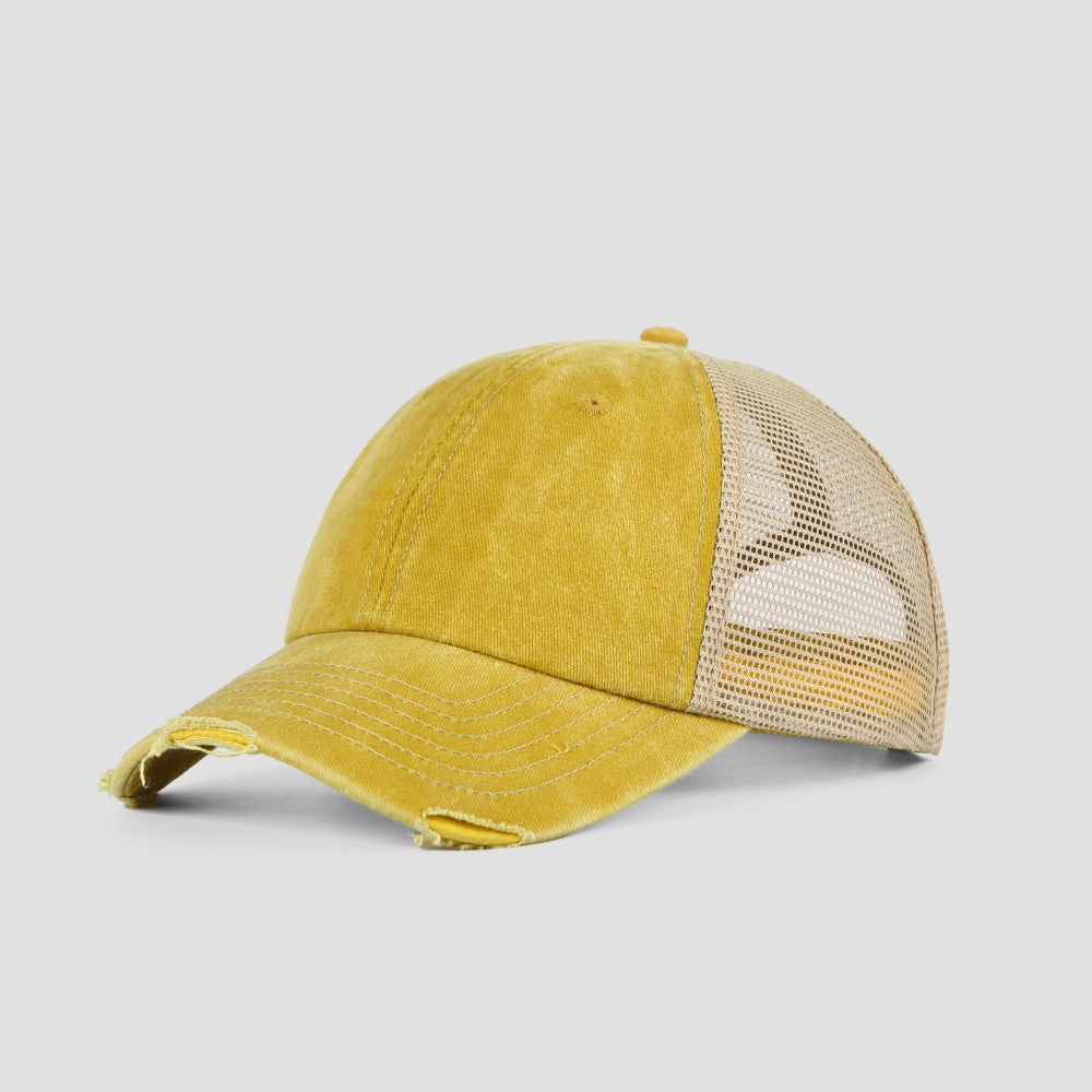 Blank Cotton Sand Vintage Trucker Hats Wholesale - 6532 Foremost Hat-Wholesale & Custom Hats