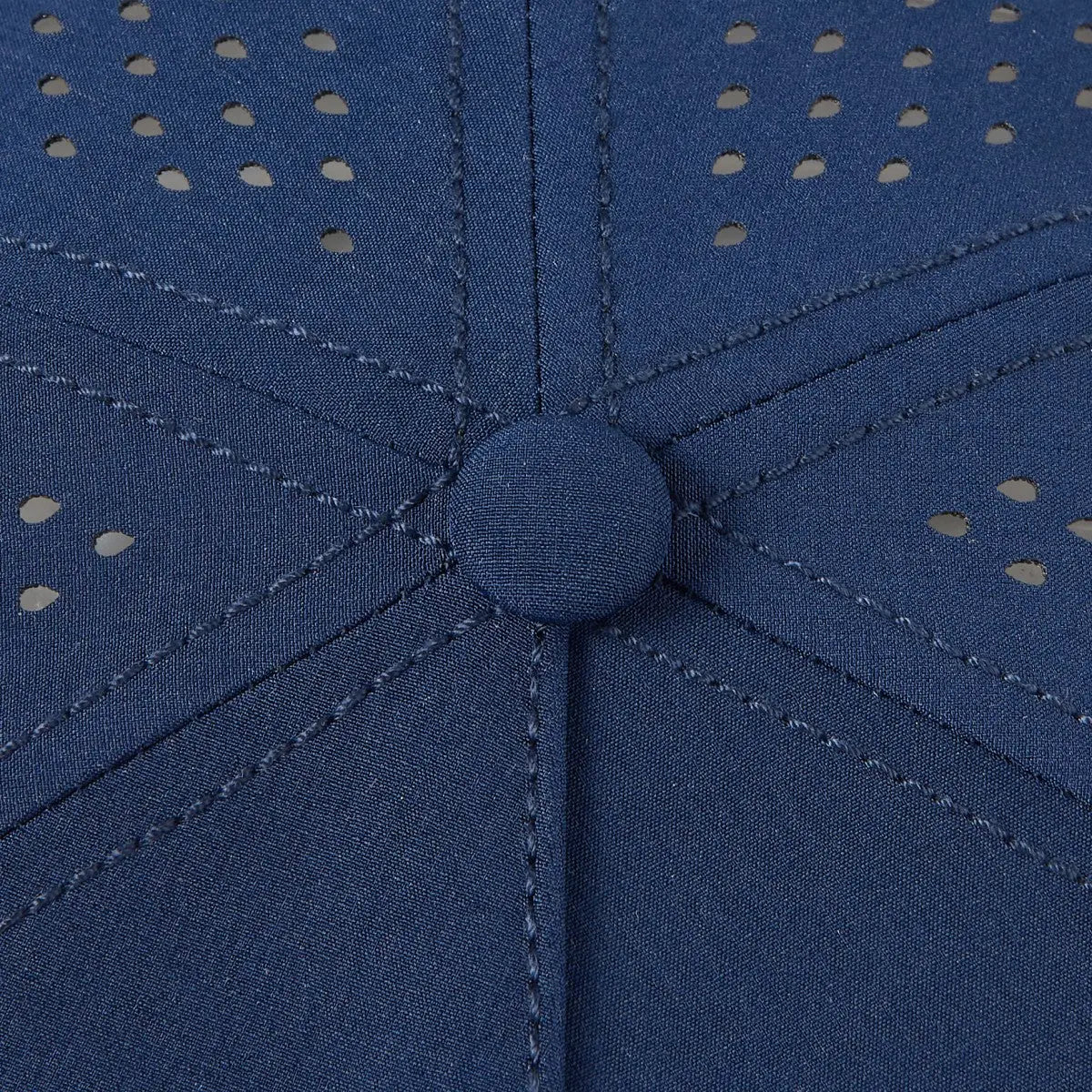 Blank Water Repellent Flat Bill Perforated Rope Snapback Hat - 5015P Foremost Hat-Wholesale & Custom Hats