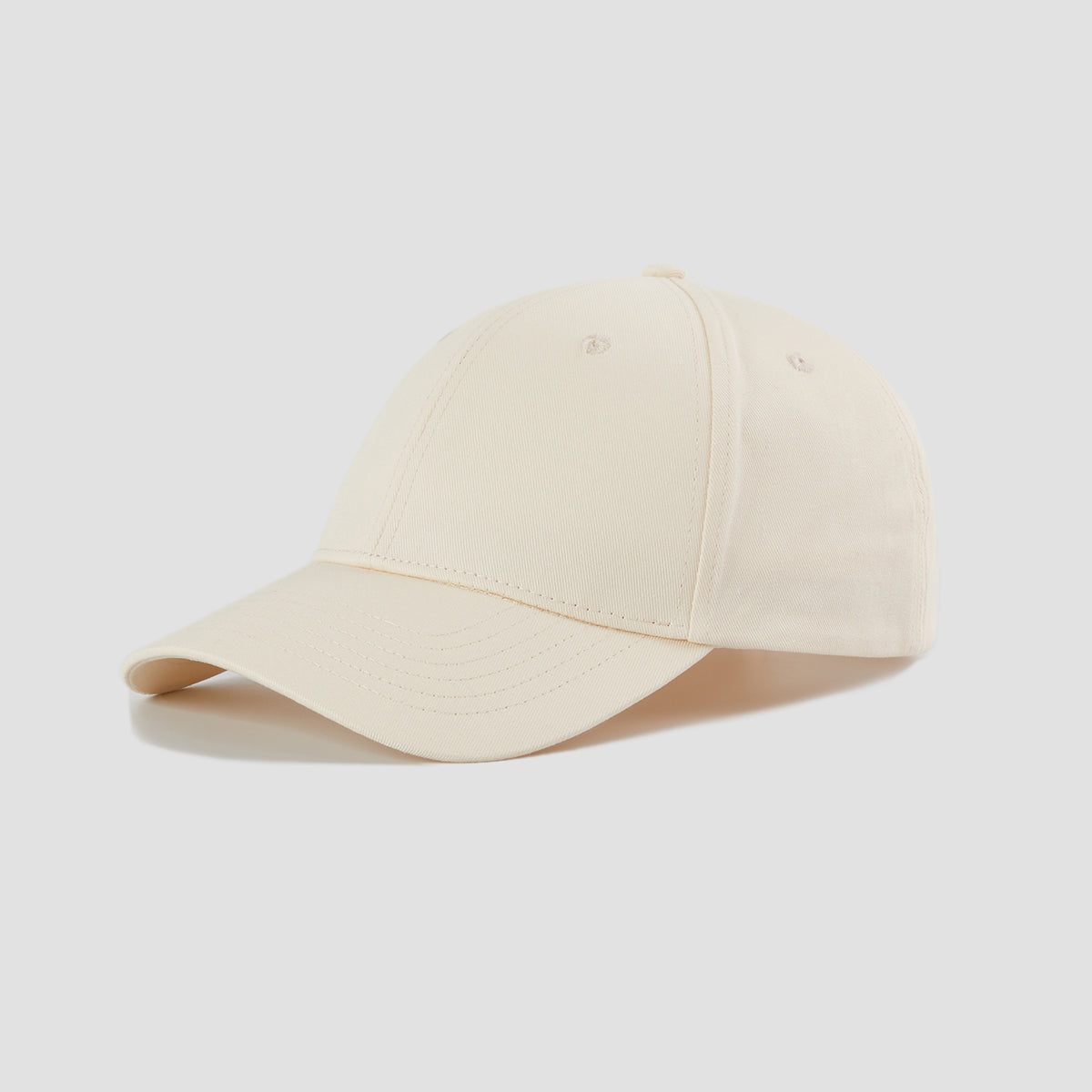Blank 6 Panel Mid Profile Structured Baseball Cap Wholesale - 6166 Foremost Hat-Wholesale & Custom Hats