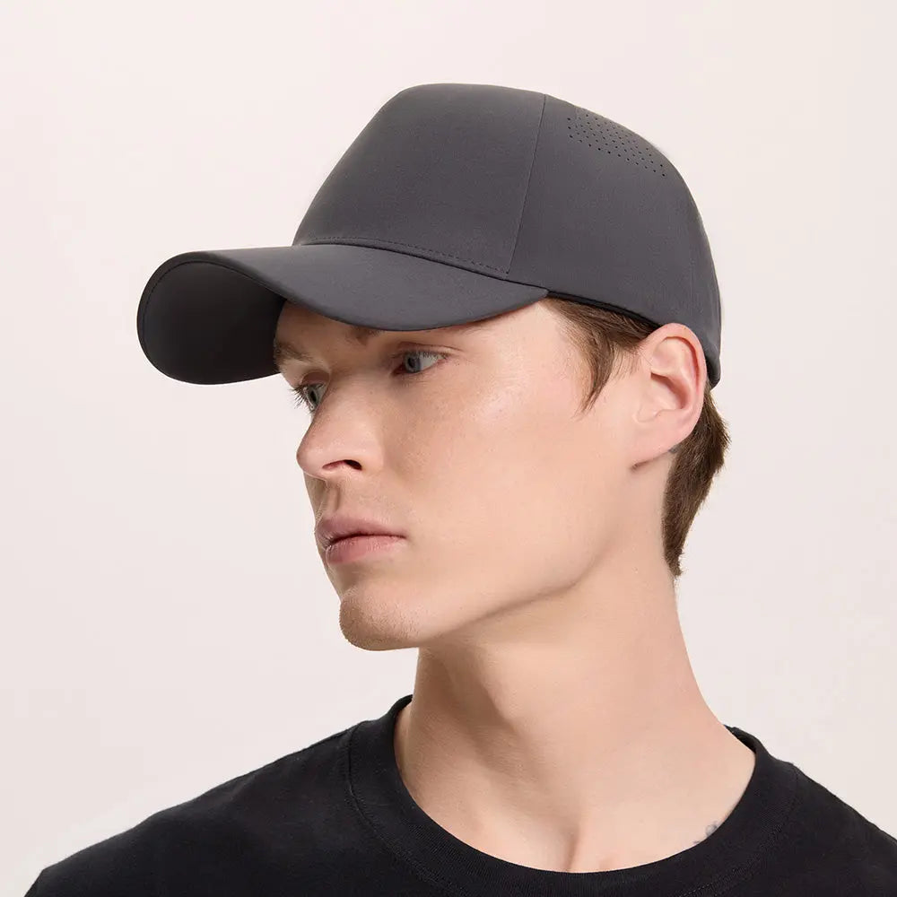 Blank Seamless Perforated Snapback Hats - 5312 foremosthat