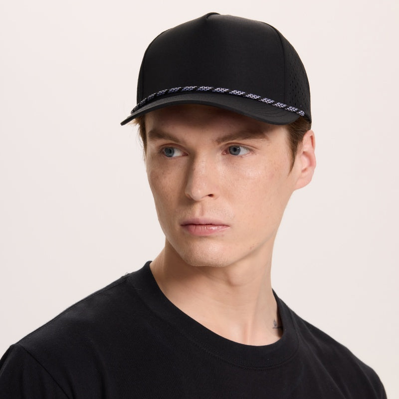 Blank Recycled Water Repellent Snapback Golf Rope Hat - 6526P foremosthat