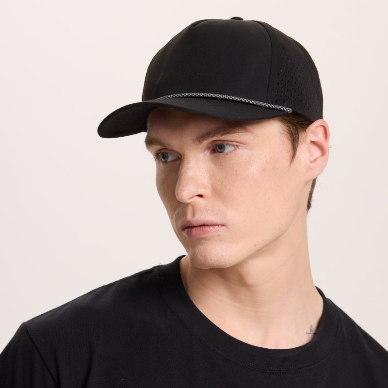 Blank Recycled Water Repellent Snapback Golf Rope Hat - 6526P foremosthat