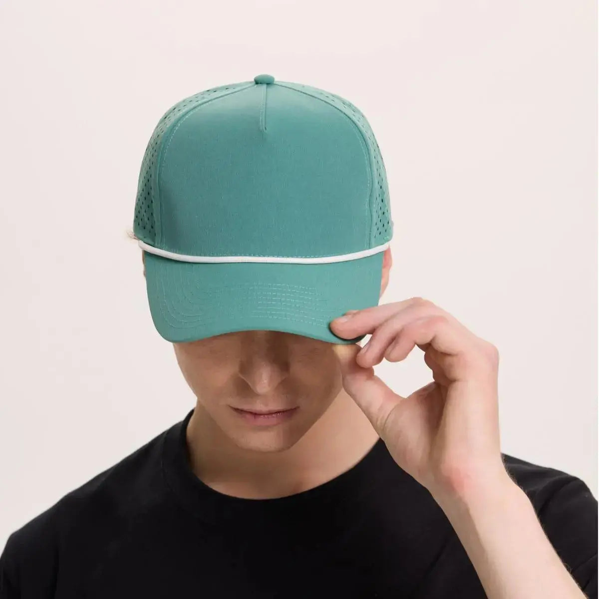 Blank Recycled Water Repellent Snapback Golf Rope Hat Wholesale - 6526P Foremost Hat-Wholesale & Custom Hats