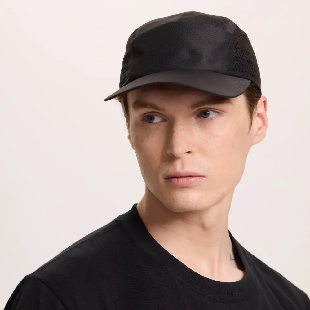 Blank Seamless Perforated Water Repellent Lightweight Running Cap - 5027 foremosthat