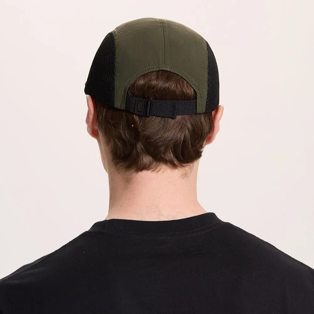 Blank 5 Panel Water Repellent Mesh Camper Hat - 5209 foremosthat