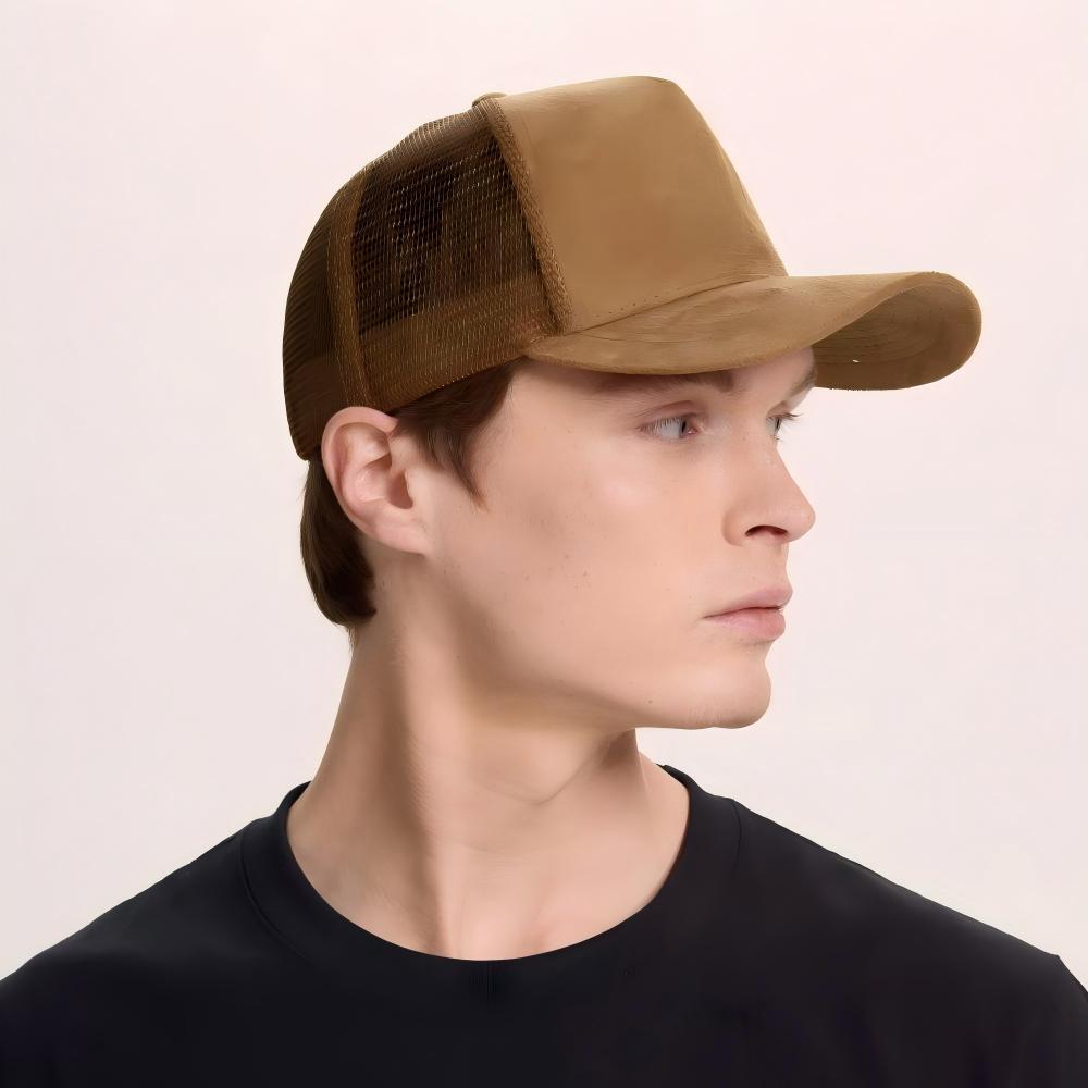 Blank 5 Panel Suede Trucker Hats Wholesale - 6710 Foremost Hat-Wholesale & Custom Hats