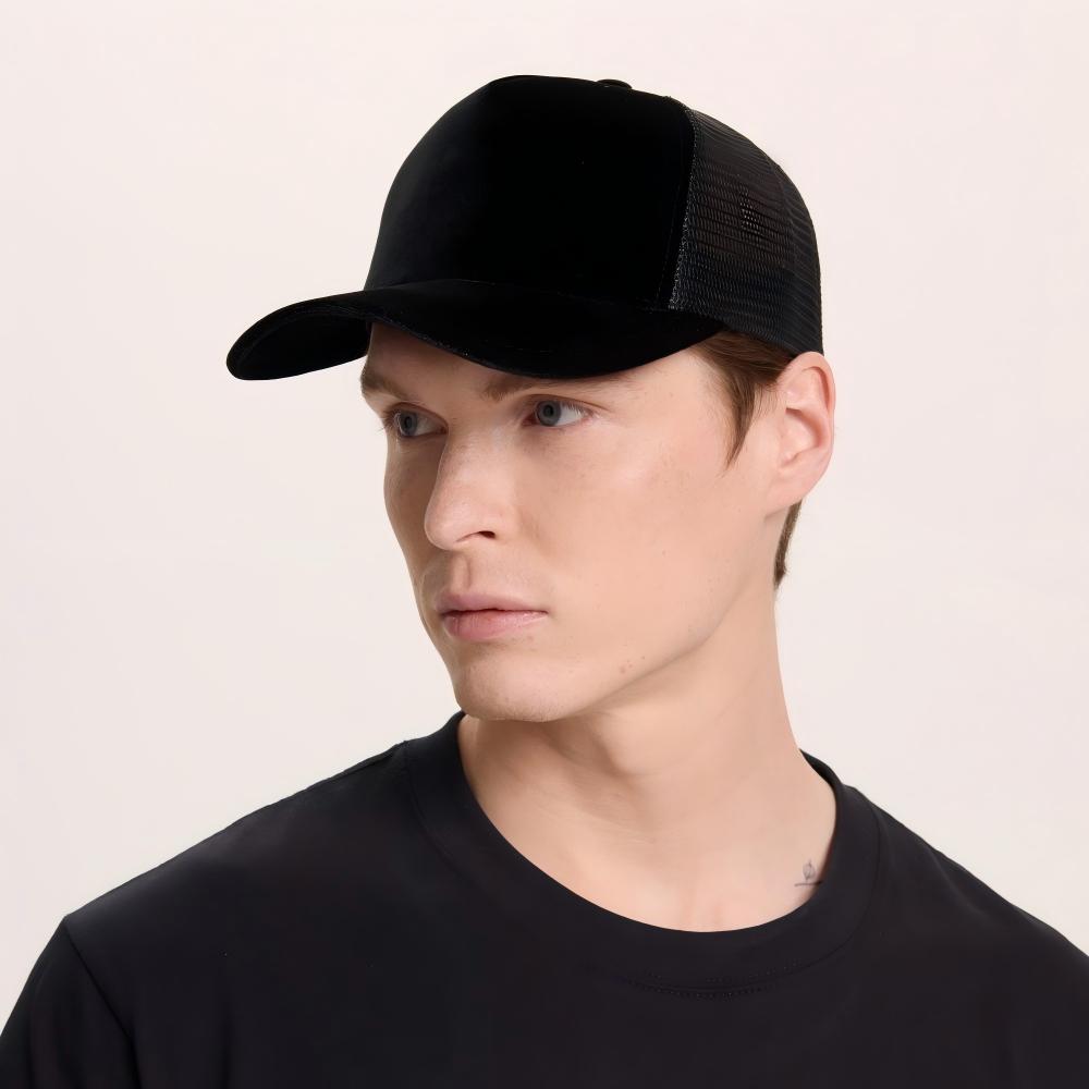 Blank 5 Panel Suede Trucker Hats Wholesale - 6710 Foremost Hat-Wholesale & Custom Hats