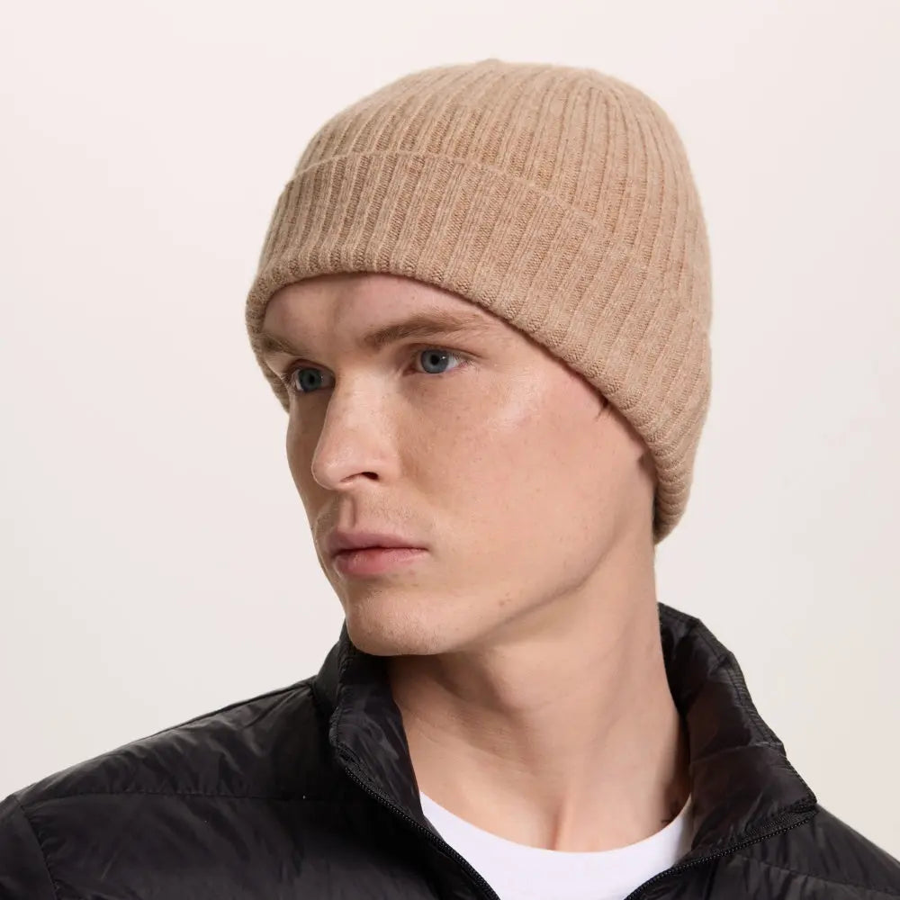 Blank Seamless 100% Merino Wool Beanie - 1224 foremosthat