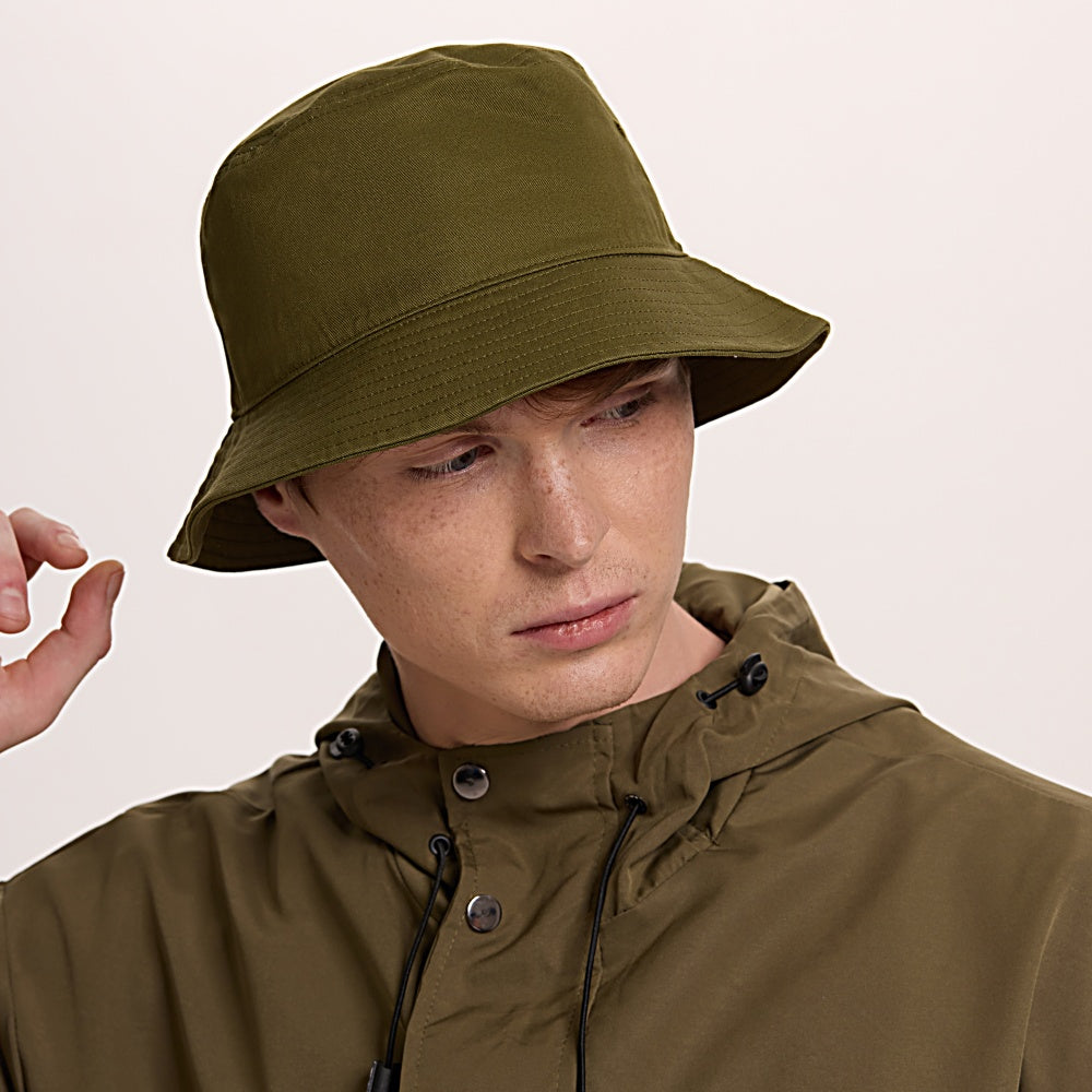 Blank Organic Cotton Bucket Hat - 7006 foremosthat