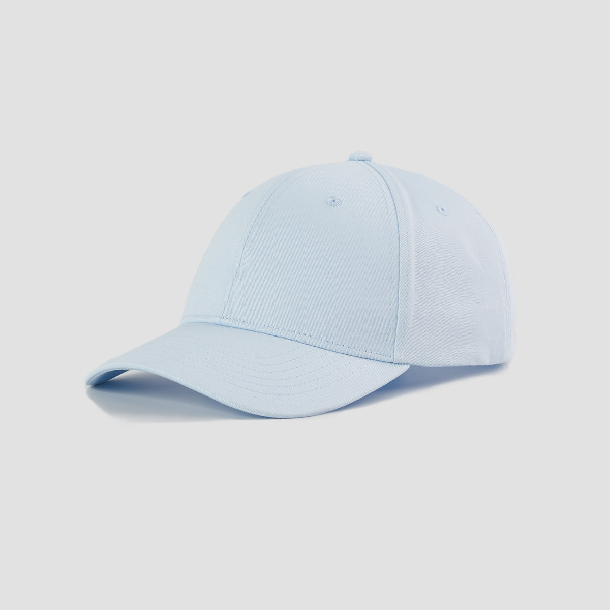 Blank 6 Panel Mid Profile Structured Baseball Cap Wholesale - 6166 Foremost Hat-Wholesale & Custom Hats