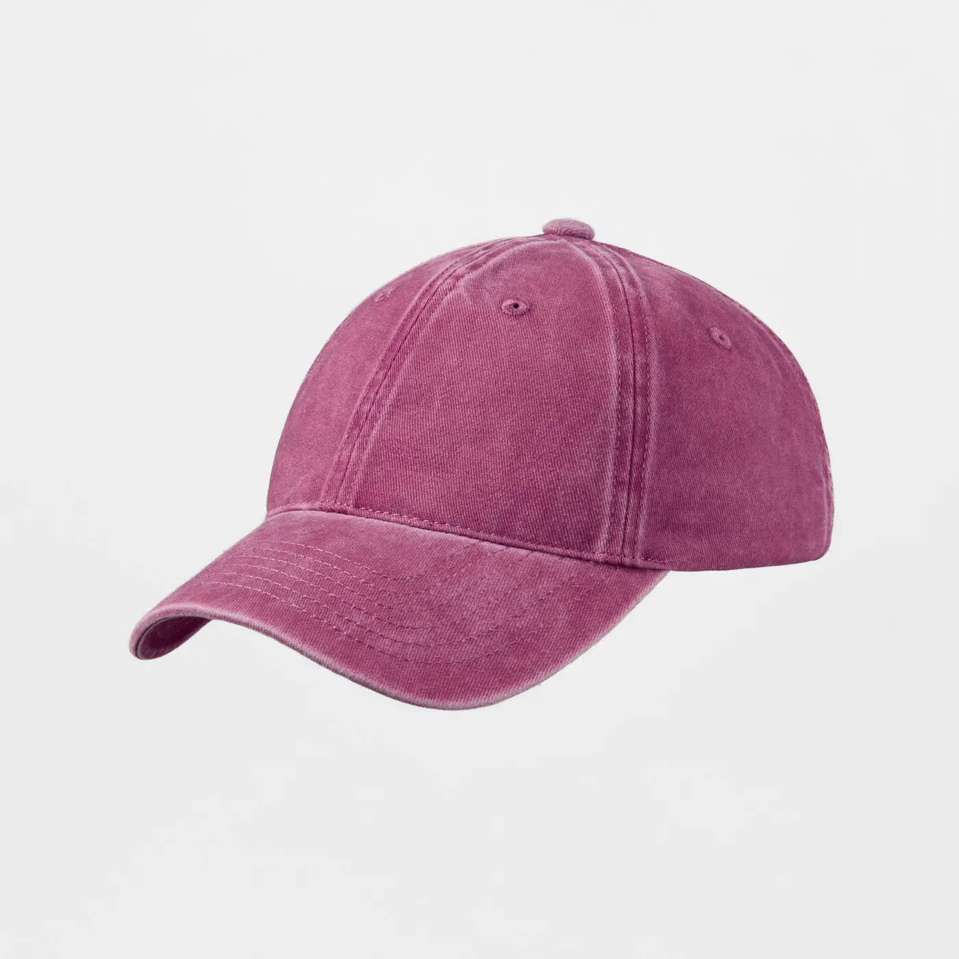 Blank Vintage Cotton Dad Hat - 6123 Rose Red foremosthat