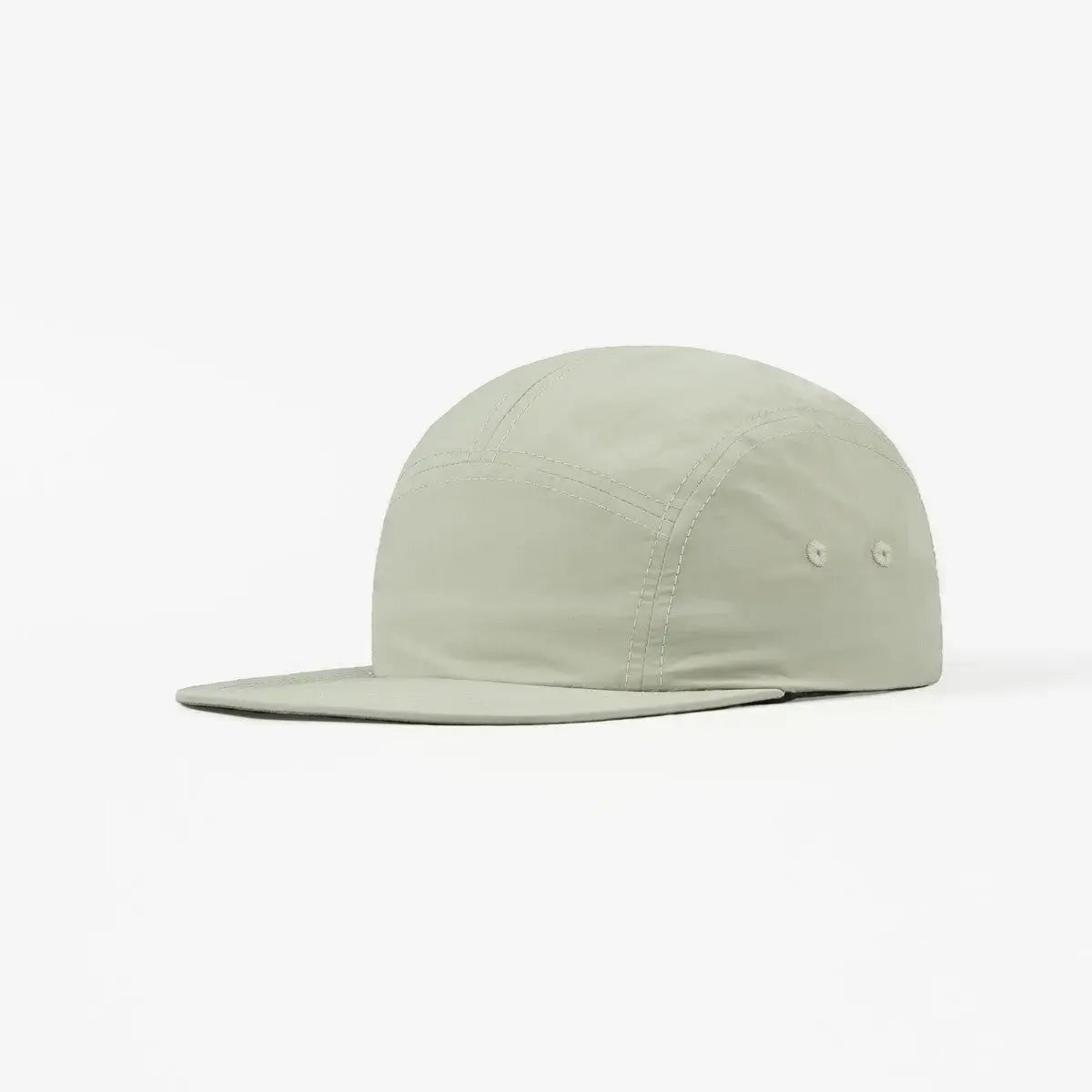Blank 5 Panel Nylon Camper Hat - 6016 Stone Foremost Hat