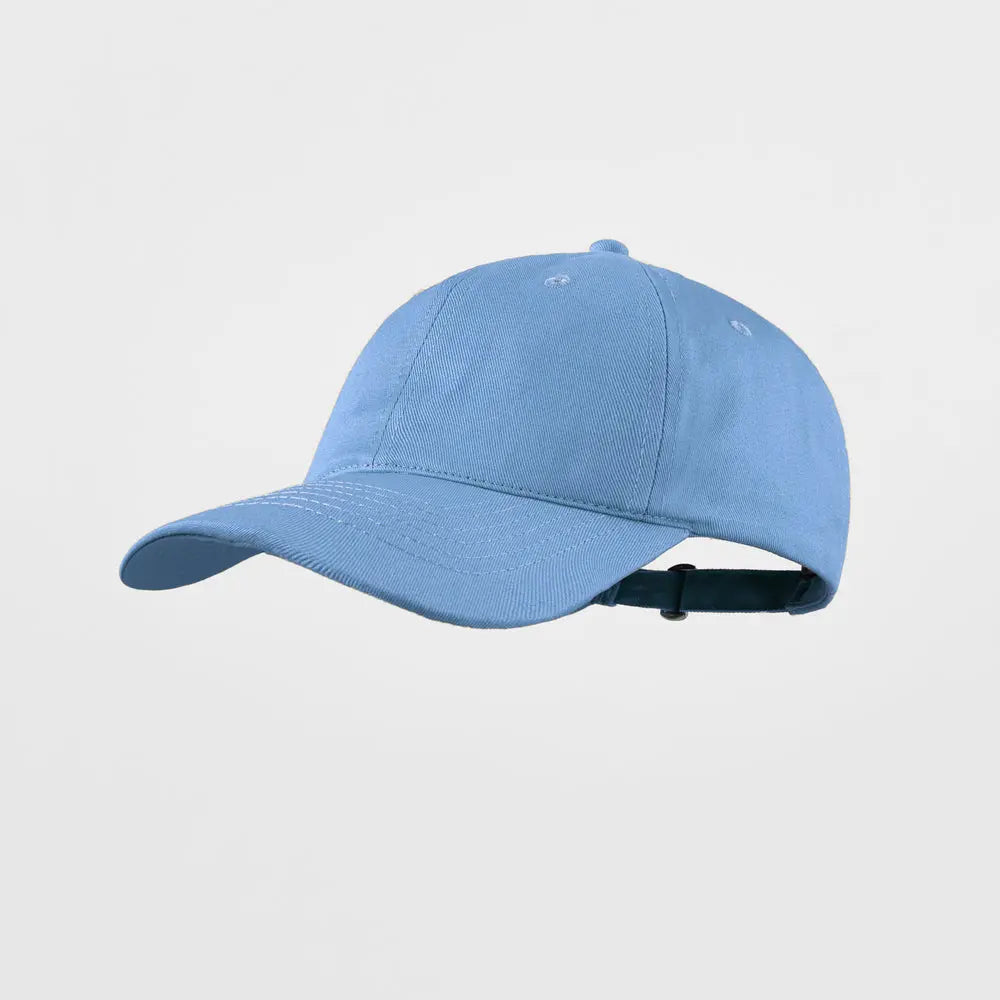 Blank 6 Panel Classic Cotton Dad Hat - 6120 (38 Colors) Blue Foremost Hat