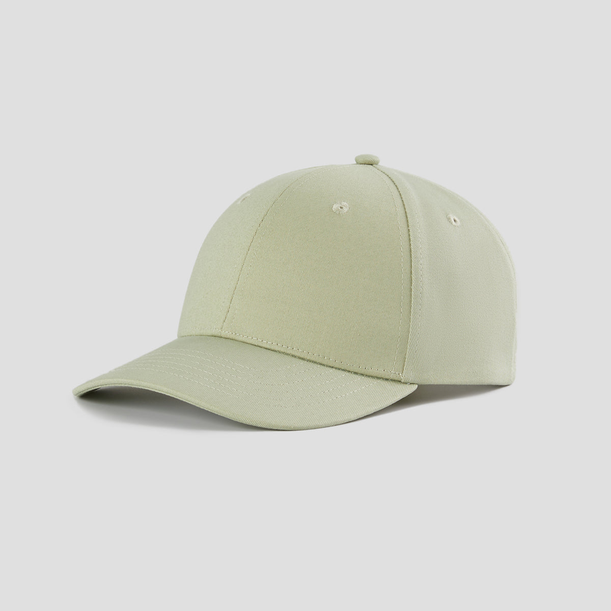 Blank 6 Panel Mid Profile Structured Baseball Cap Wholesale - 6166 Foremost Hat-Wholesale & Custom Hats