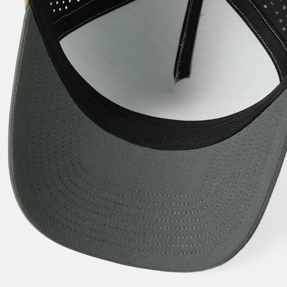 Blank 5 Panel Recycled Perforated Snapback - 6526 foremosthat