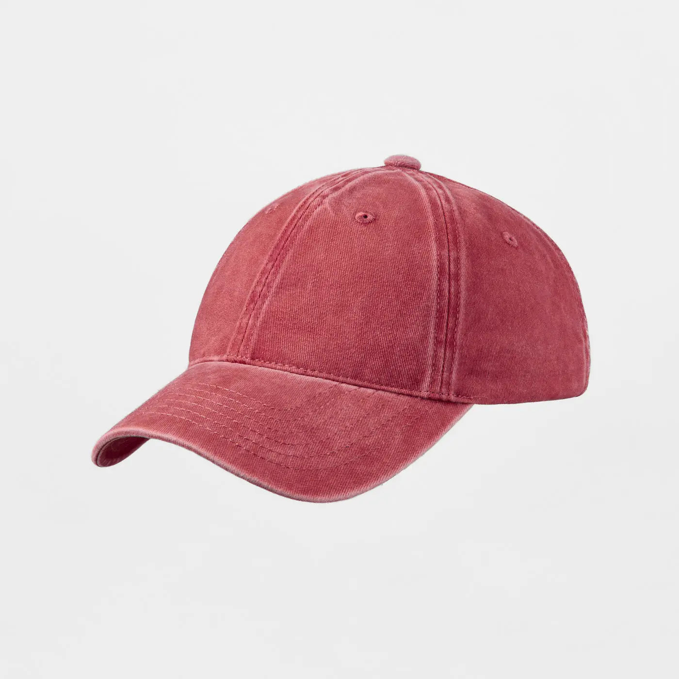 Blank Vintage Cotton Dad Hat - 6123 Orange Red foremosthat