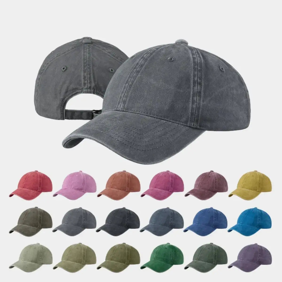 Blank Vintage Cotton Dad Hat - 6123 Foremost Hat-Wholesale & Custom Hats