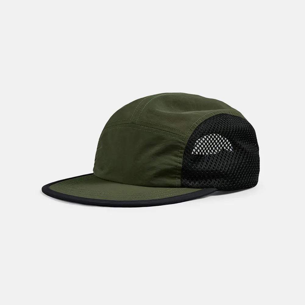 Blank 5 Panel Water Repellent Mesh Camper Hat - 5209 foremosthat