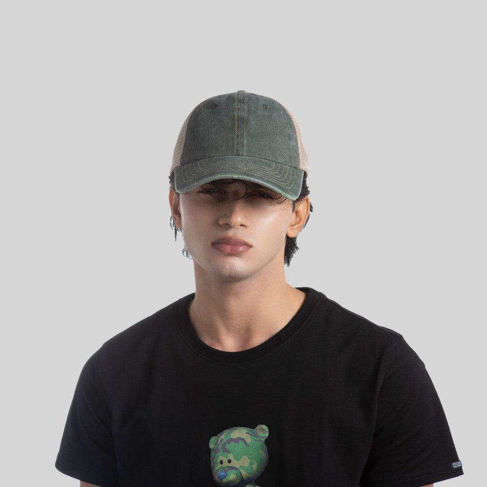 Blank Cotton Sand Vintage Trucker Hats Wholesale - 6532 Foremost Hat-Wholesale & Custom Hats
