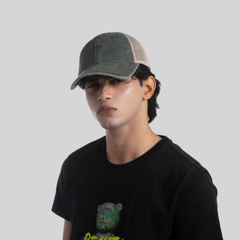 Blank Cotton Sand Vintage Trucker Hats Wholesale - 6532 Foremost Hat-Wholesale & Custom Hats