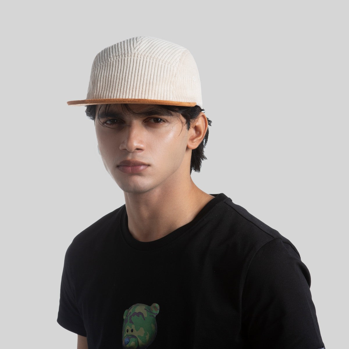 Blank 5 Panel Corduroy Camper Hat Wholesale - 6715 Foremost Hat-Wholesale & Custom Hats
