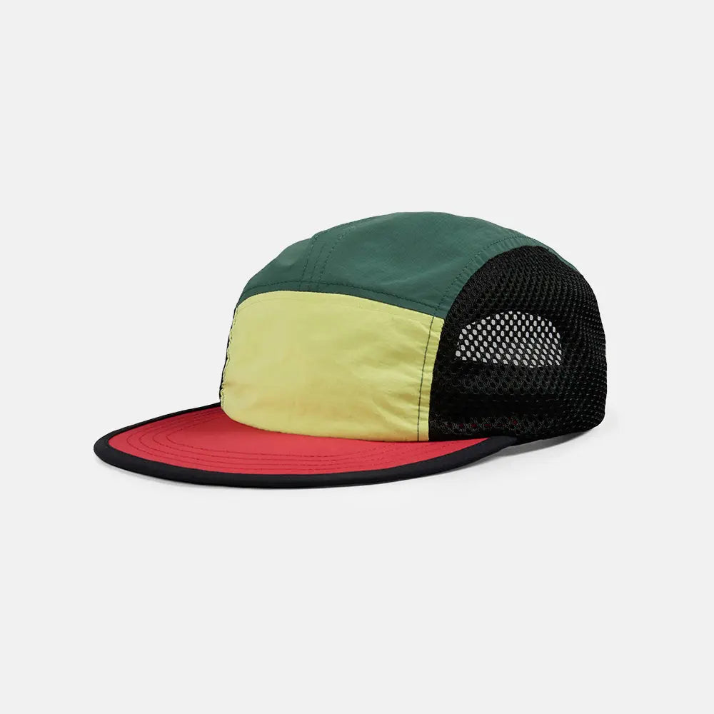 Blank 5 Panel Water Repellent Mesh Camper Hat - 5209 foremosthat