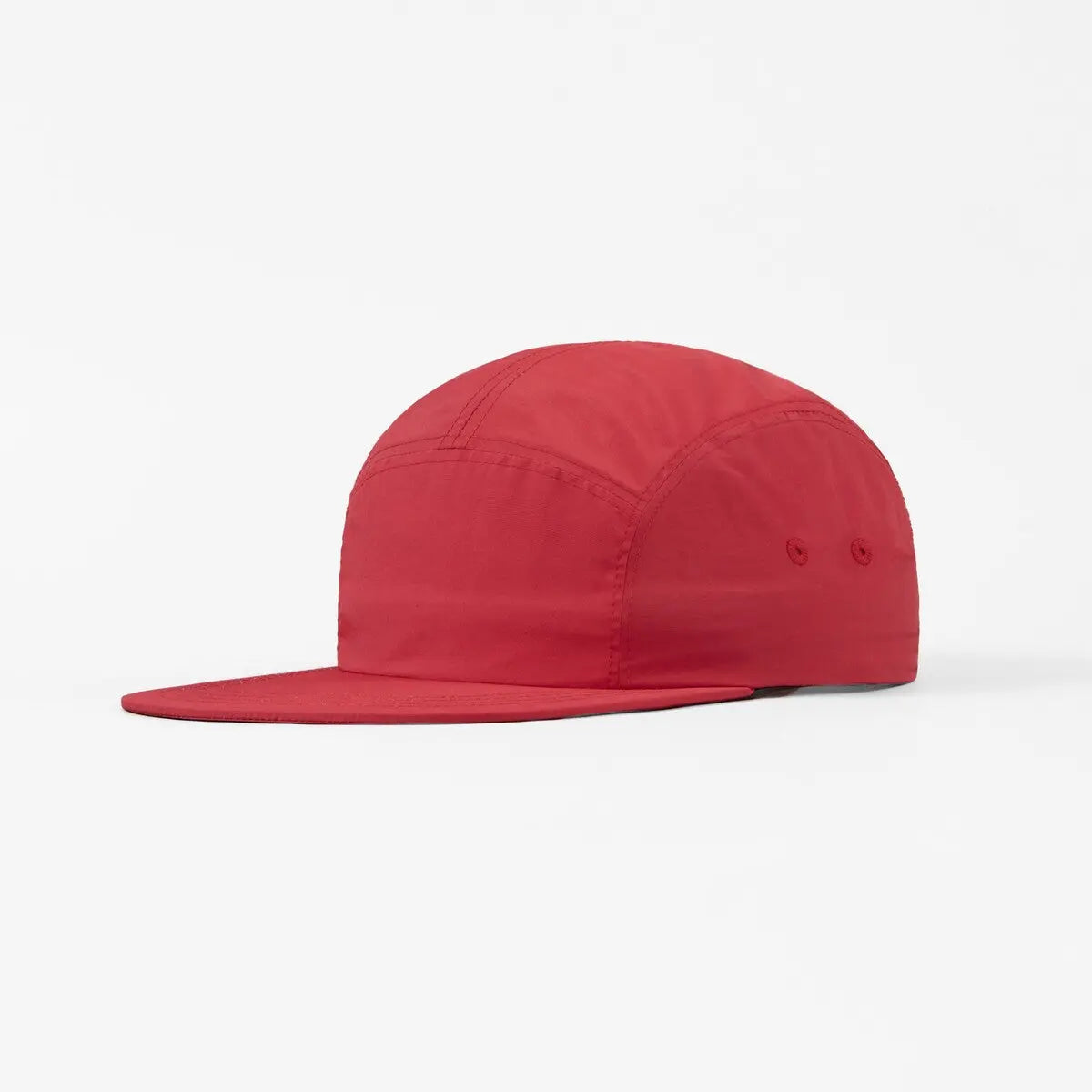 Blank 5 Panel Nylon Camper Hat - 6016 Red Foremost Hat