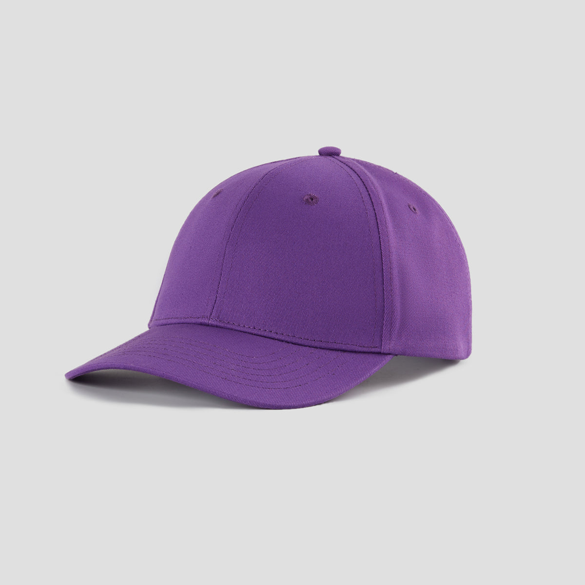 Blank 6 Panel Mid Profile Structured Baseball Cap Wholesale - 6166 Foremost Hat-Wholesale & Custom Hats