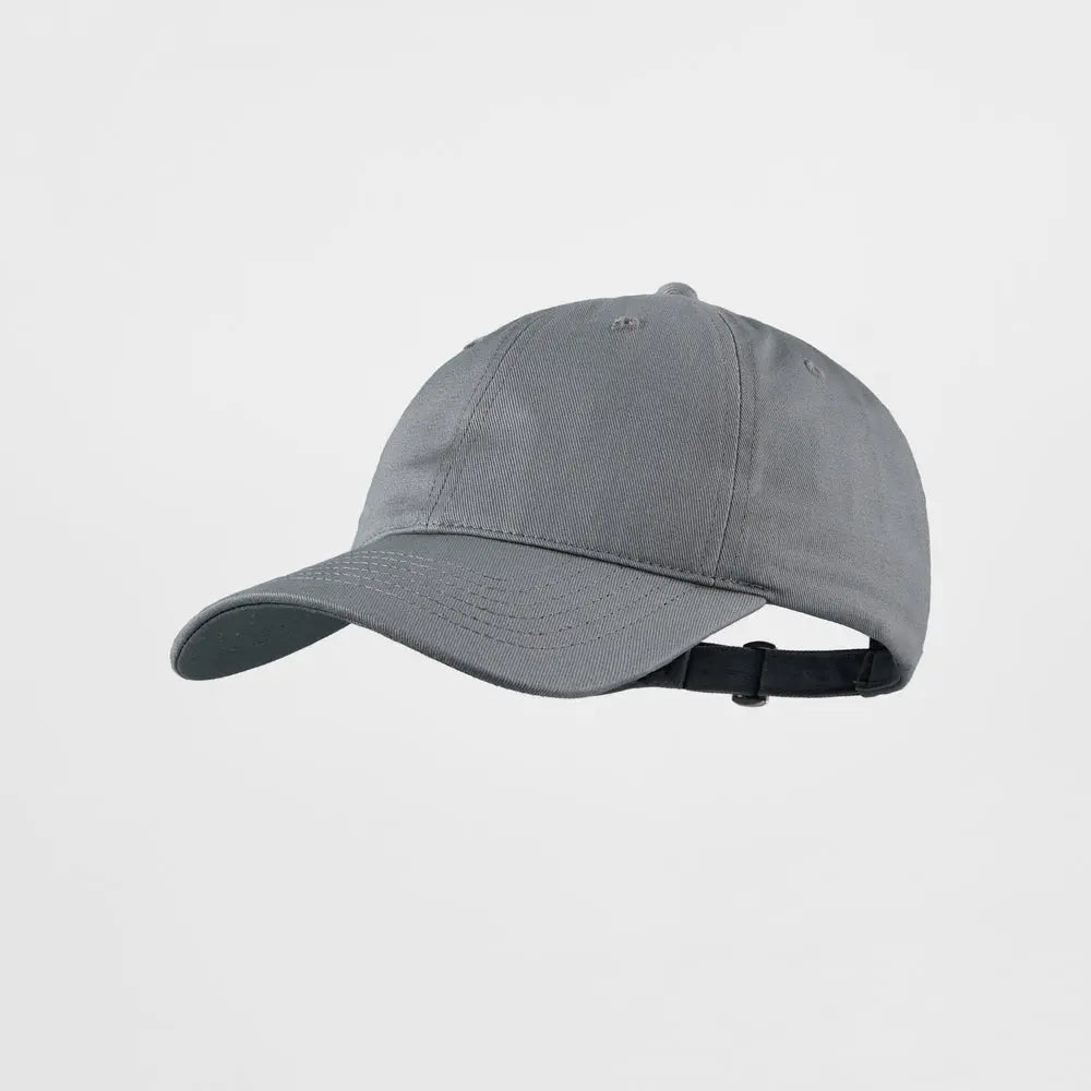 Blank 6 Panel Classic Cotton Dad Hat - 6120 (38 Colors) L.Grey Foremost Hat