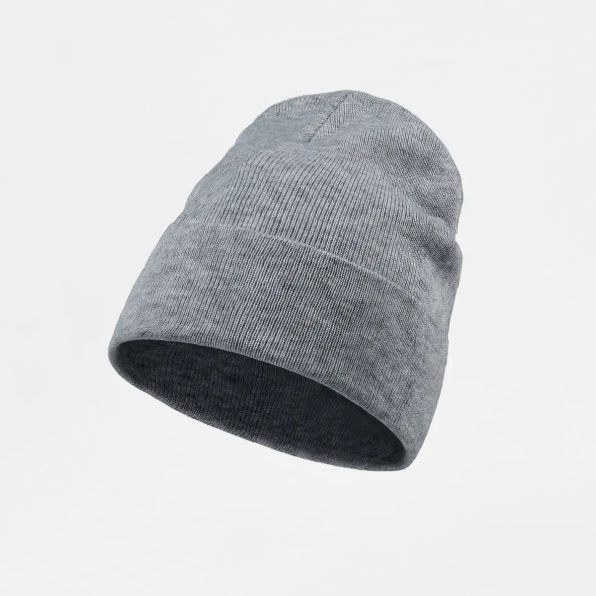 Blank Wool Blend Cuffed Beanie Wholesale - 1149