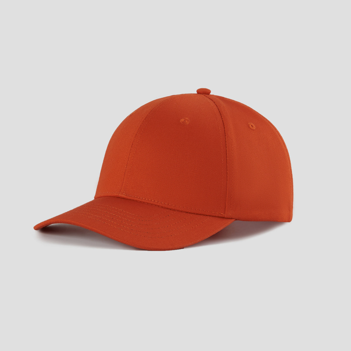Blank 6 Panel Mid Profile Structured Baseball Cap Wholesale - 6166 Foremost Hat-Wholesale & Custom Hats