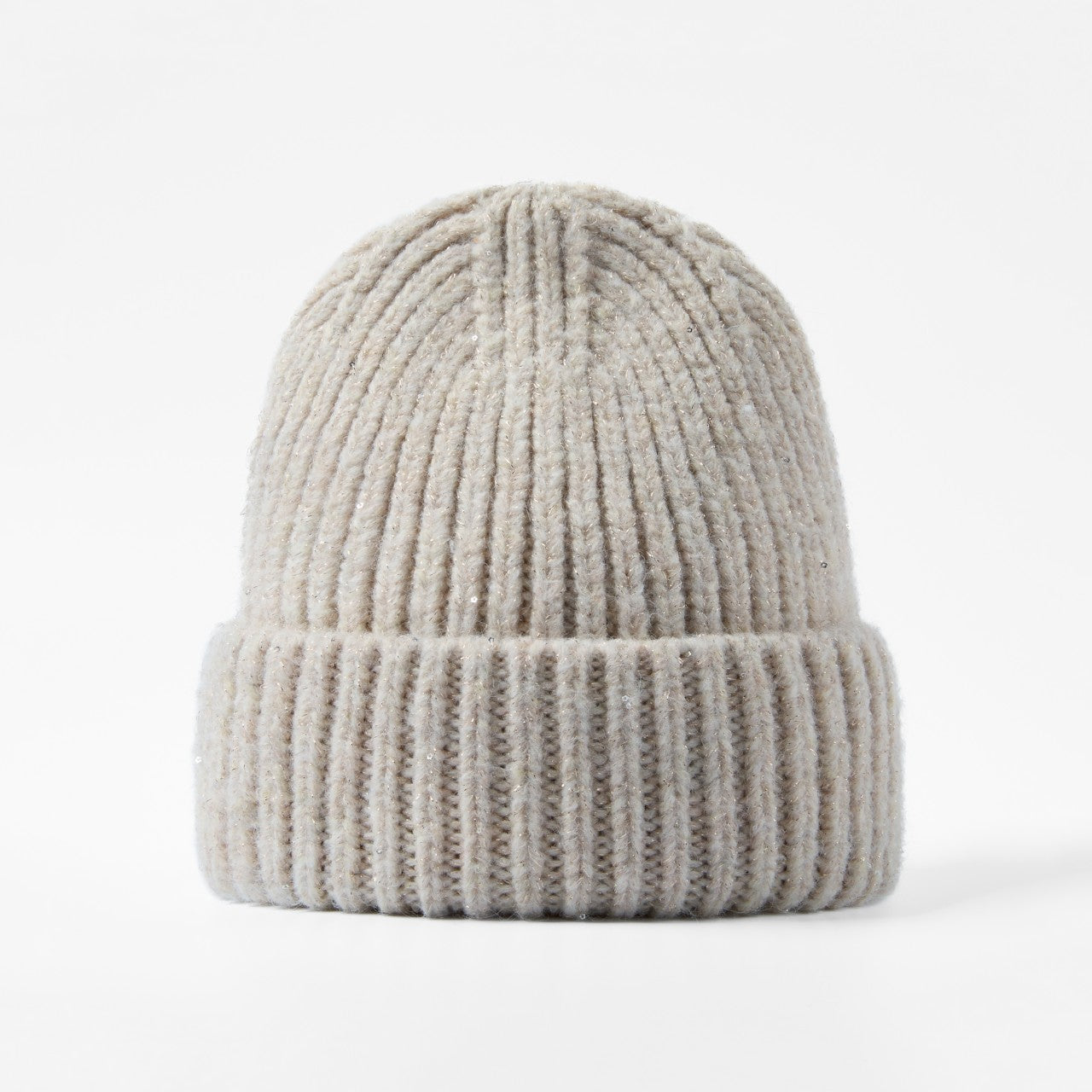 Blank Metallic Sequin Cuff Knit Beanie Wholesale - 1285 Foremost Hat-Wholesale & Custom Hats
